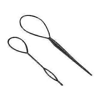 Ponytail Plastic Loop Style Tools Topsy Pony Tail Hair Treccia