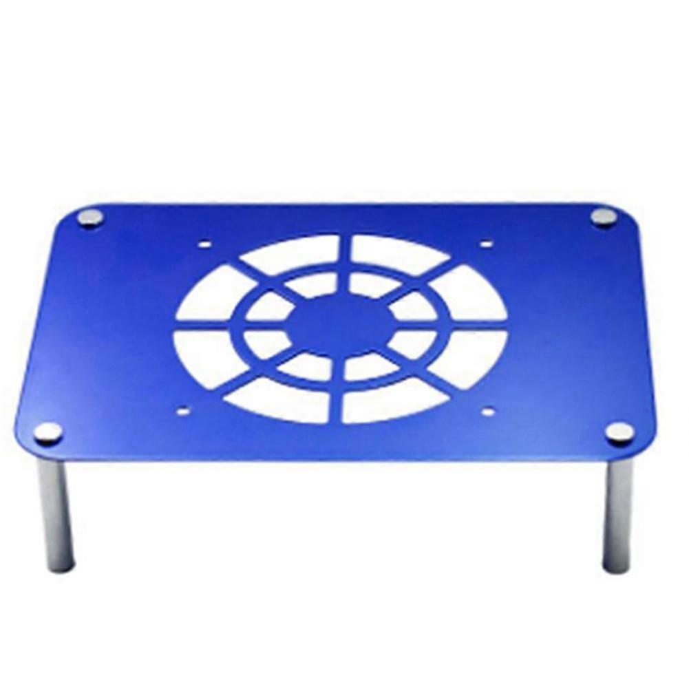 Routers Cooling Base Multipurpose Heat Dissipation Rack Set-Top Box Bracket Routers Cooling Rack Blue