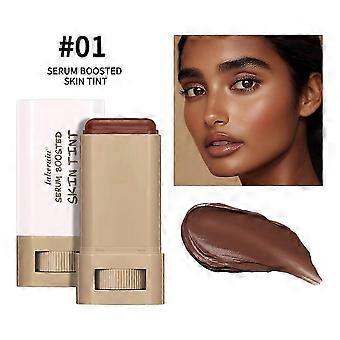 Roterende vaste foundation make-up crème hydraterende essence stick verhelderende huidskleur foundation make-up stick natuurlijke pasvorm reizen make-up