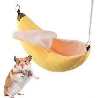 Bananenhamster, Kleintier, warmes Bett, kompatibel mit Hamsterkäfig, Hamster, kleiner Vogel