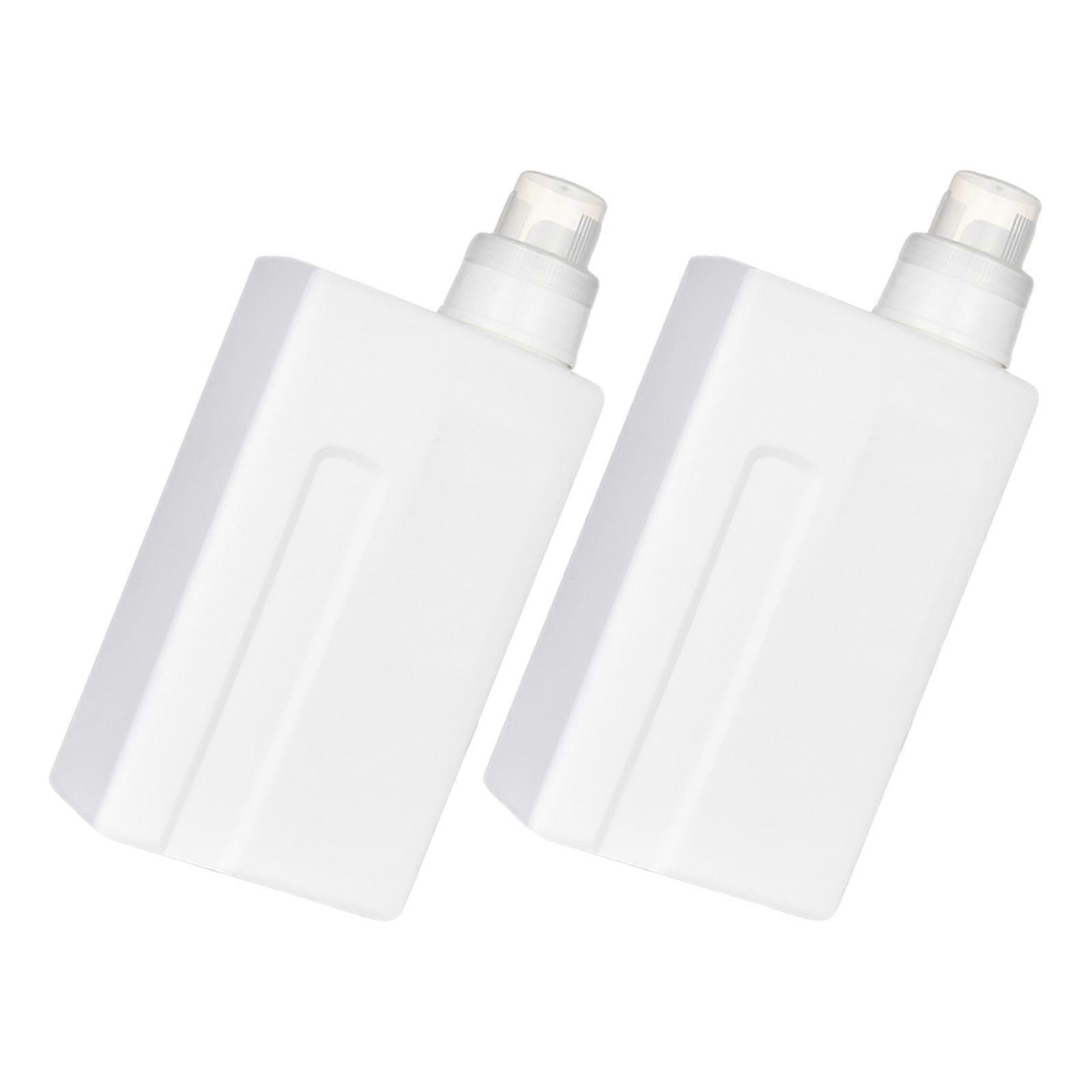 2pcs Empty Bottles Laundry Detergent Empty Bottles Reusable Refillable Bottles