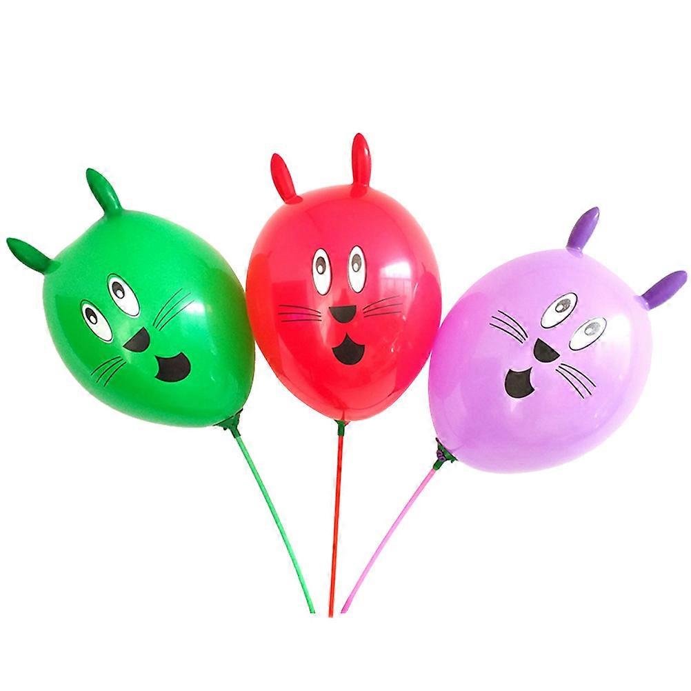 Creative Bunny Balloon Decor for Decorating Use 25Pcs Mixed