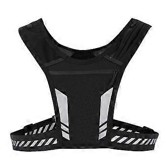 Reflective Running Vest Gear Compatible With w/ Pocket Compatible With Men Women,Safety Reflective Vest