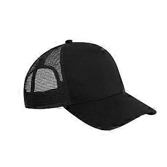 Beechfield Unisex Adult Microknit Snapback Trucker Cap