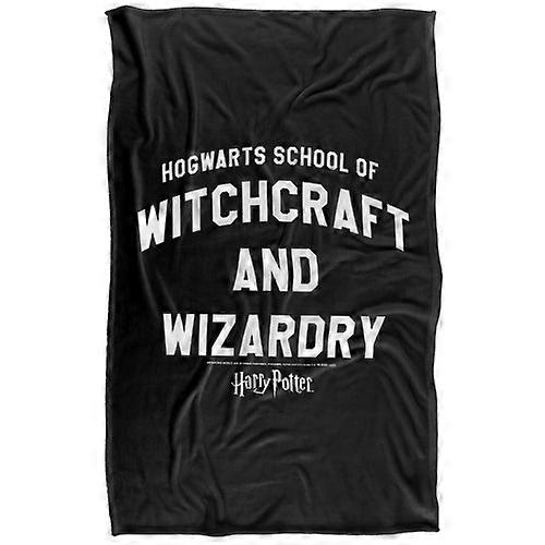 Harry Potter Witchcraft And Wizardry Blanket