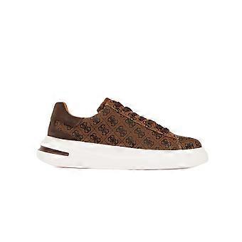 Basket Guess Elba Homme Marron