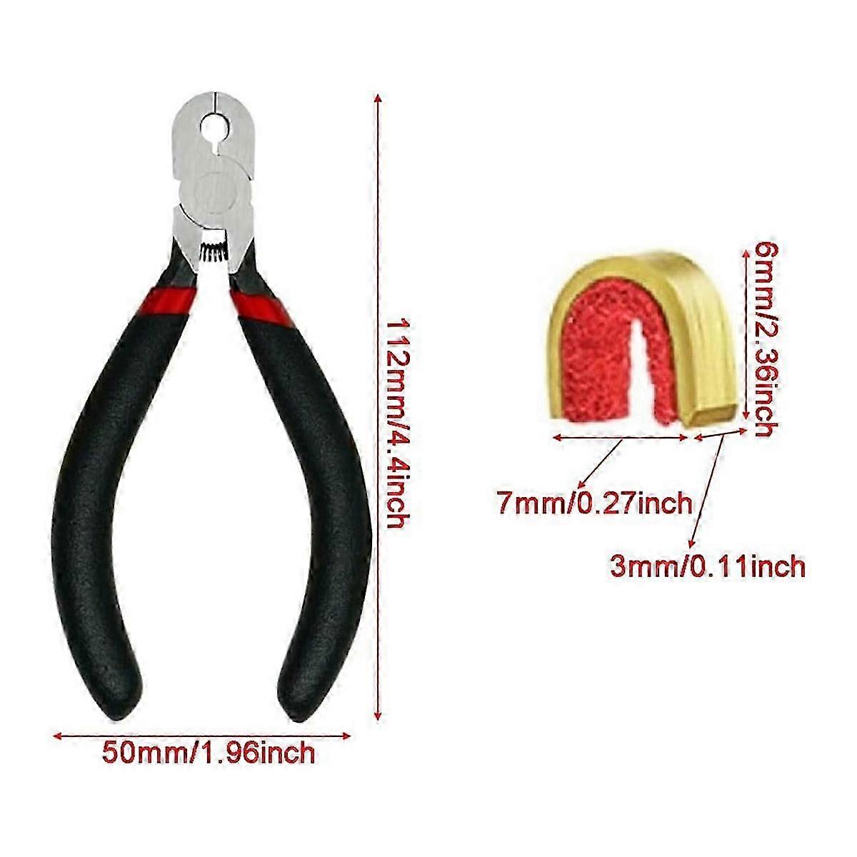 Bow String Nocking Points Set, Black