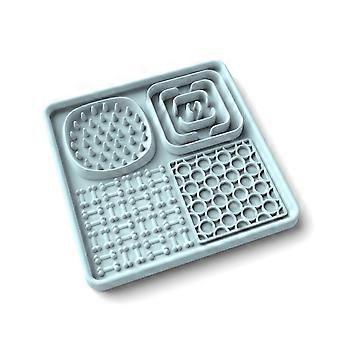 Silikon Slickmatta för hundar [BPA-fri] + [Uppgradera Extra stor sugkopp] Slickmatta Hund Slow Feeder, Hund Slickmatta Husdjursmatning