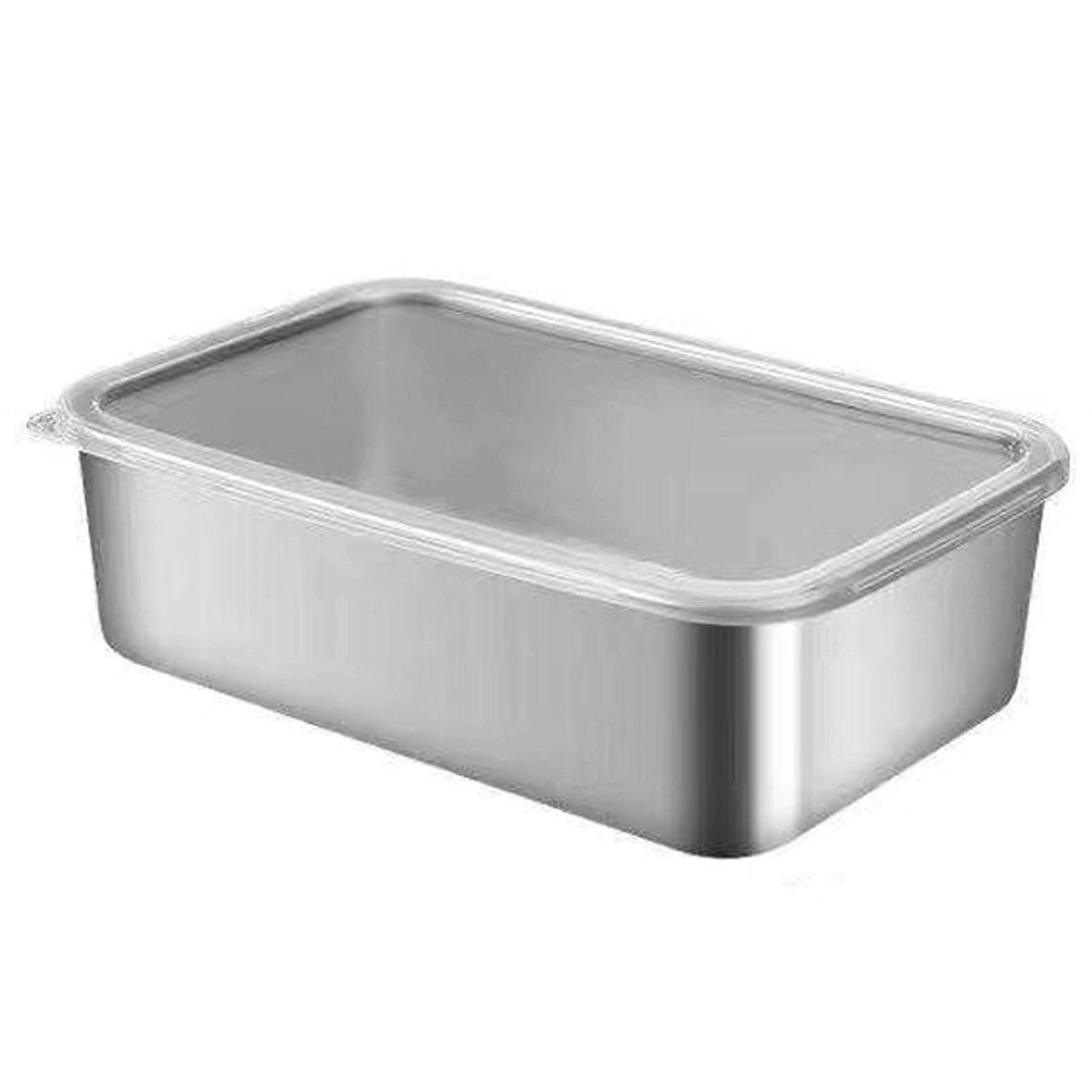 Food Grade Preparation Tray, Microwave Safe Stackable Fridge Container