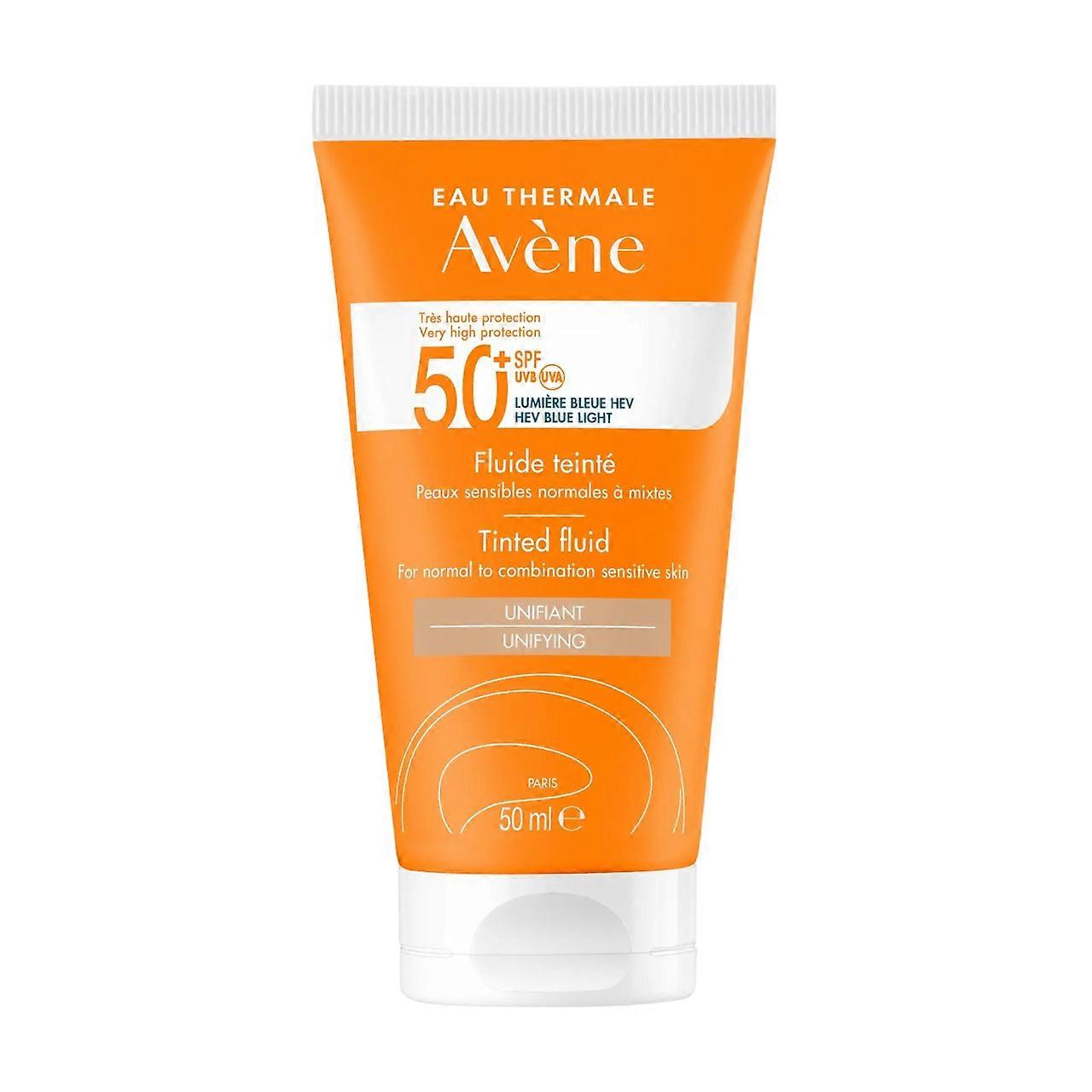Sun Protection with Colour Avene Com Cor SPF50+