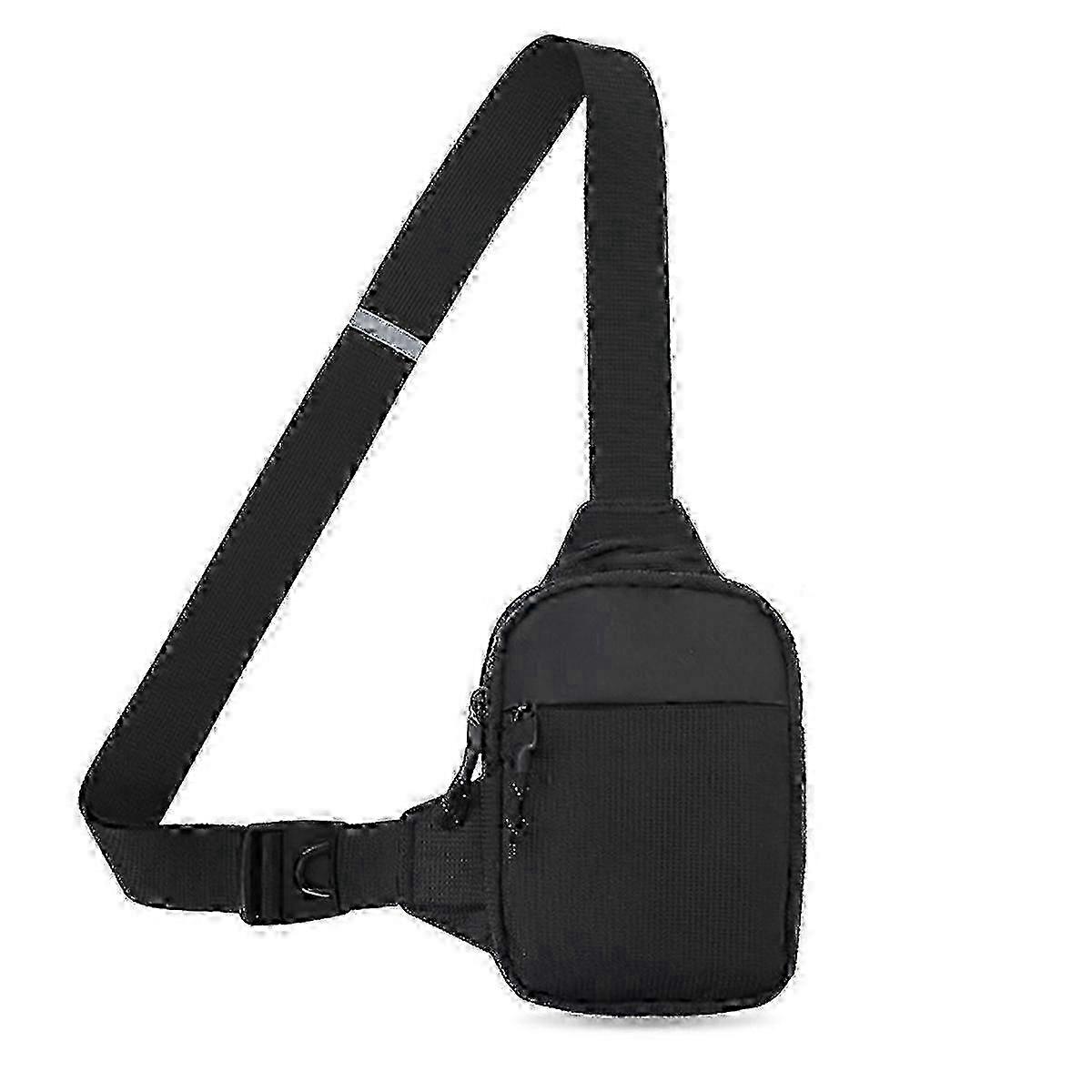 Dual-Pocket Quick-Release Mini Crossbody Bag