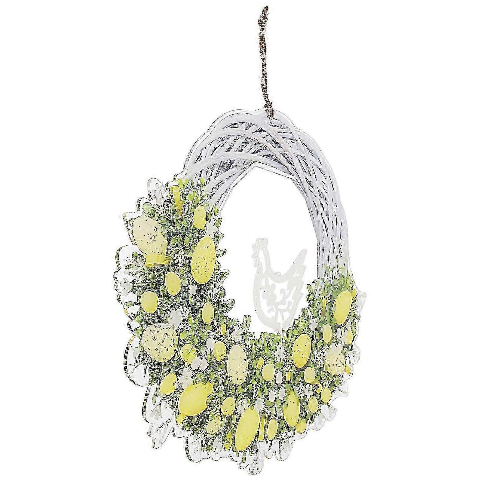 1 Piece Creative Easter Wreath Front Door Indoor Party Decoration
