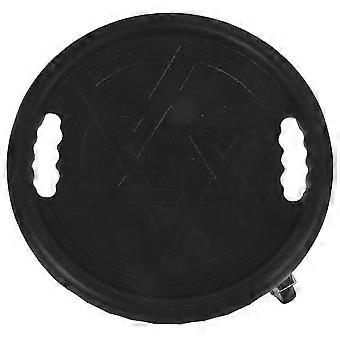 Abdominal Training Sliding Disc, PP PU Fitness Exercise Tool, Quiet Durable, Compact, 1 Set with Knee Pad