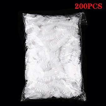 200/300PCS Disposable Waterproof Ear Cover Bath Shower Salon Ear Protector Cover Caps Dyeing Hair One-off Earmuffs Easy To Use