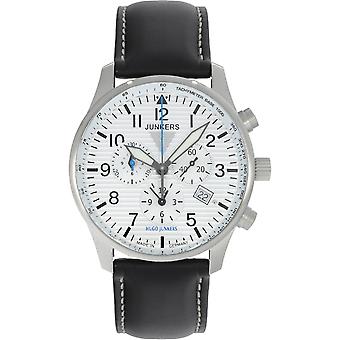 Hugo junkers Quartz Analog Man Watch with Cowhide Bracelet 6684-1