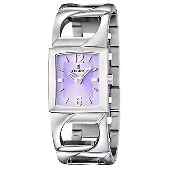 Festina Dame Quartz Analog Woman Watch with Stainless Steel Bracelet F16553/4