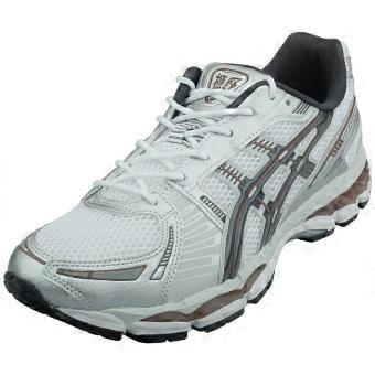 Asics Gel-kayano 12.1 Unisex Running Trainers in White Grey