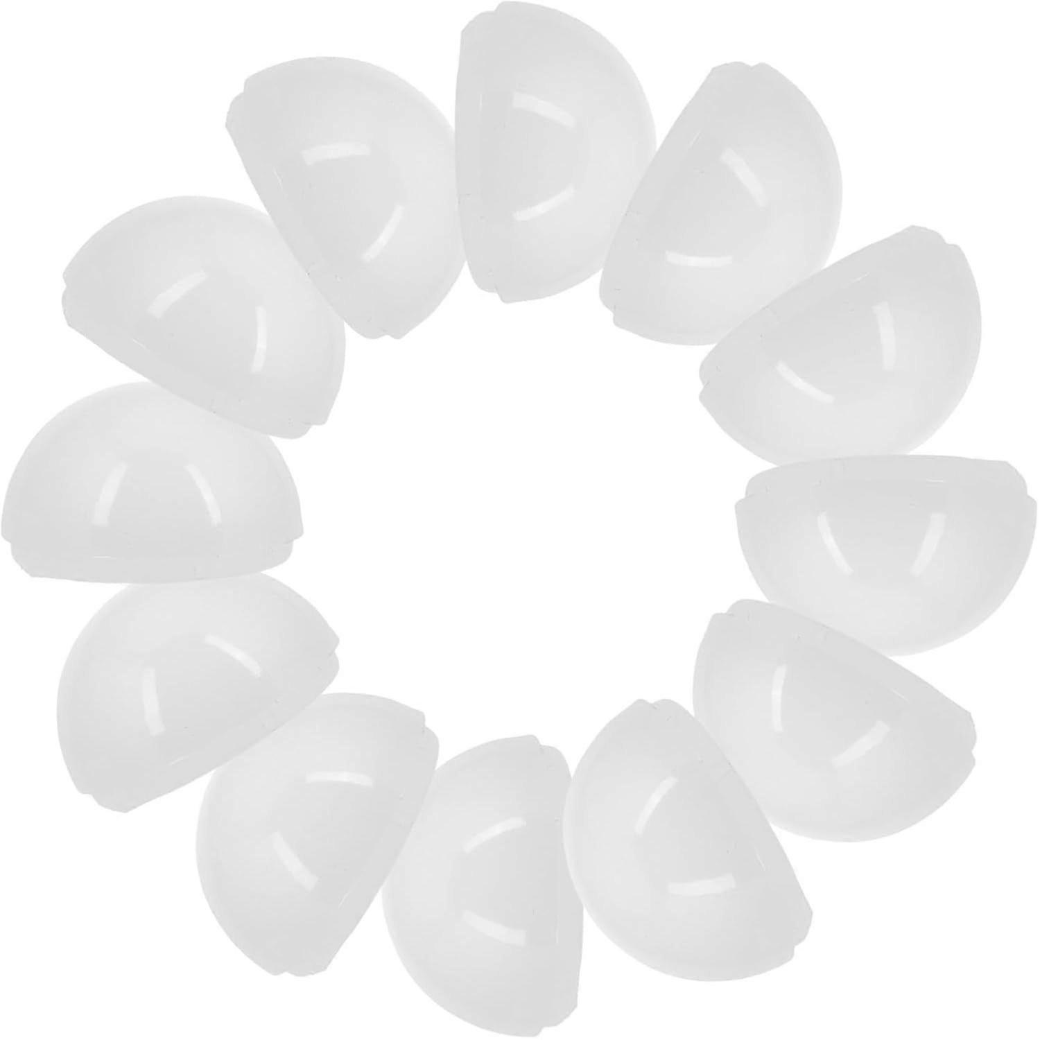 Globe Bulb Cover, 20pcs Hemispherical PC Vanity Mirror Light