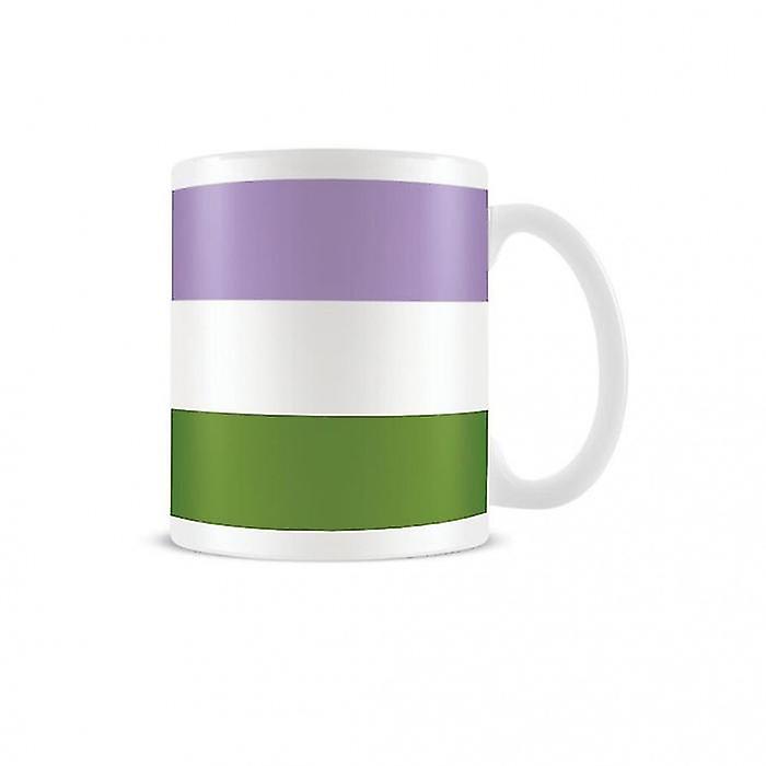 Pyramid International Genderqueer Flag Mug