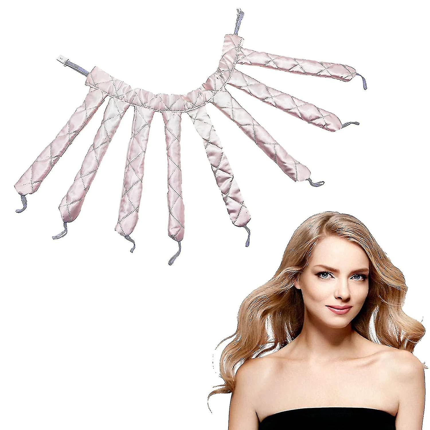Hitzefreier Lockenwickler. Heatless Curling Heatless Curls Scrunchie Lazy Roller für