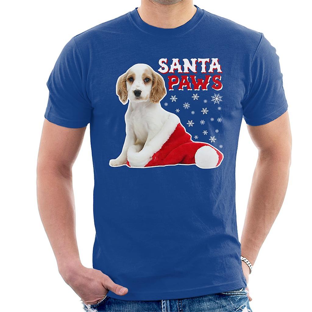 Santa packy vánoční psí muži ' s tričko