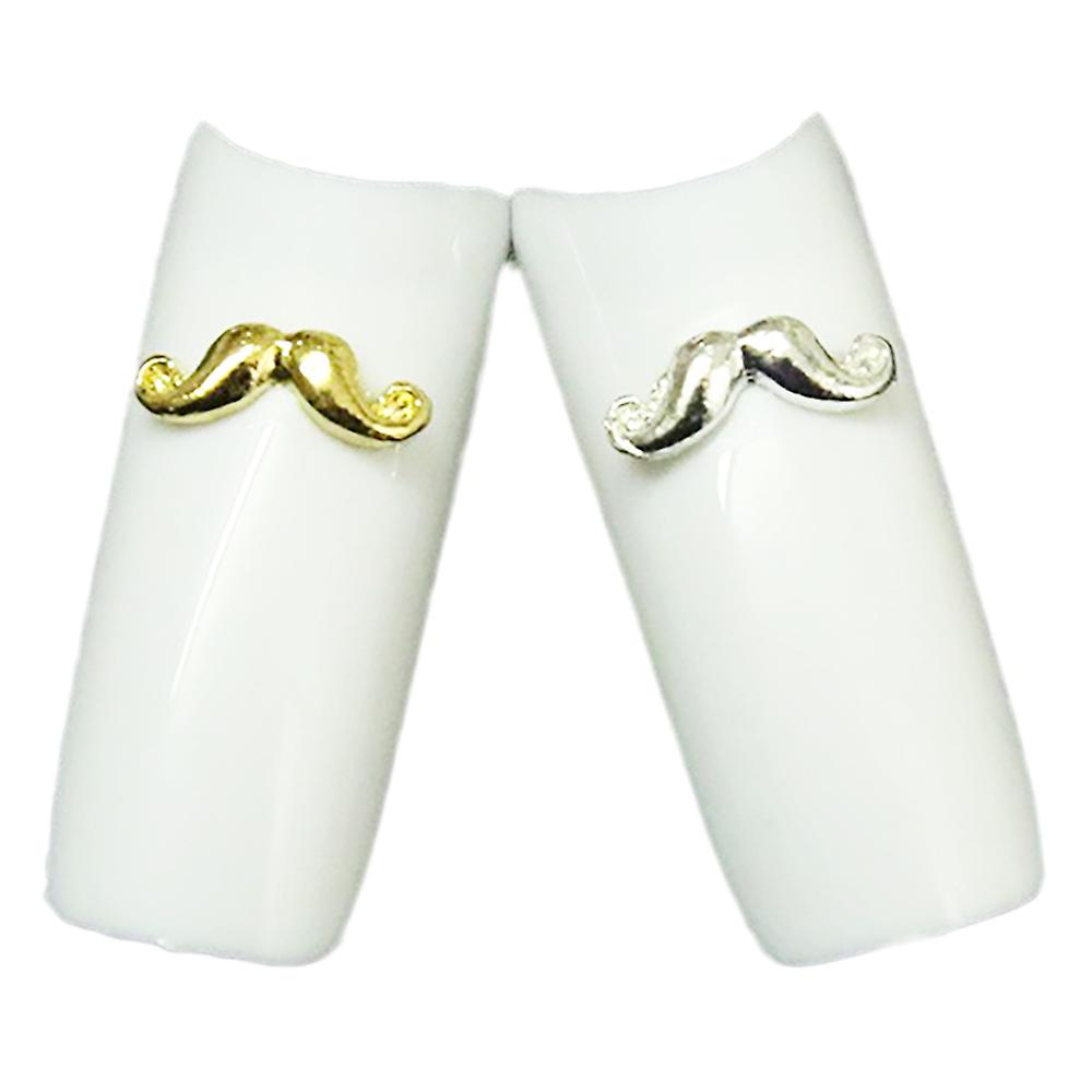 10pcs metal Bart Nail dekorasjoner 