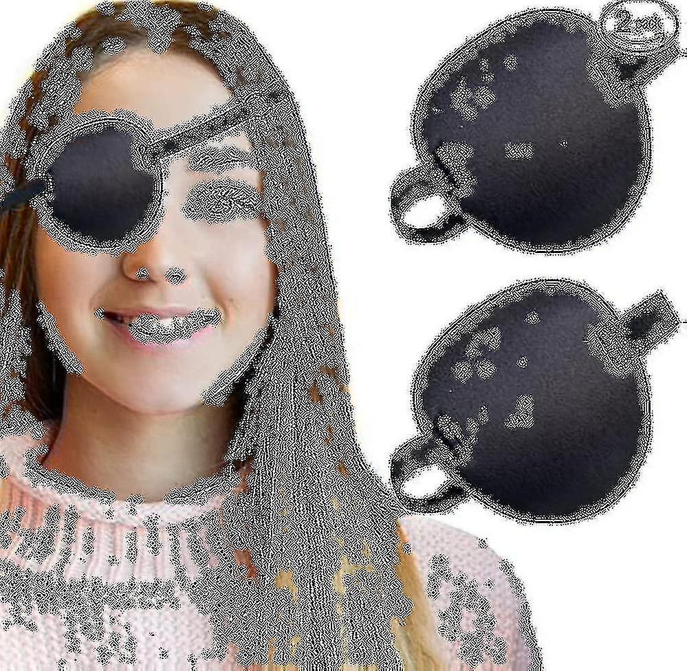 2 Pack Eye Patch Soft Adjustable Amblyopia Lazy Eye Patches For Left Or Right Eyes