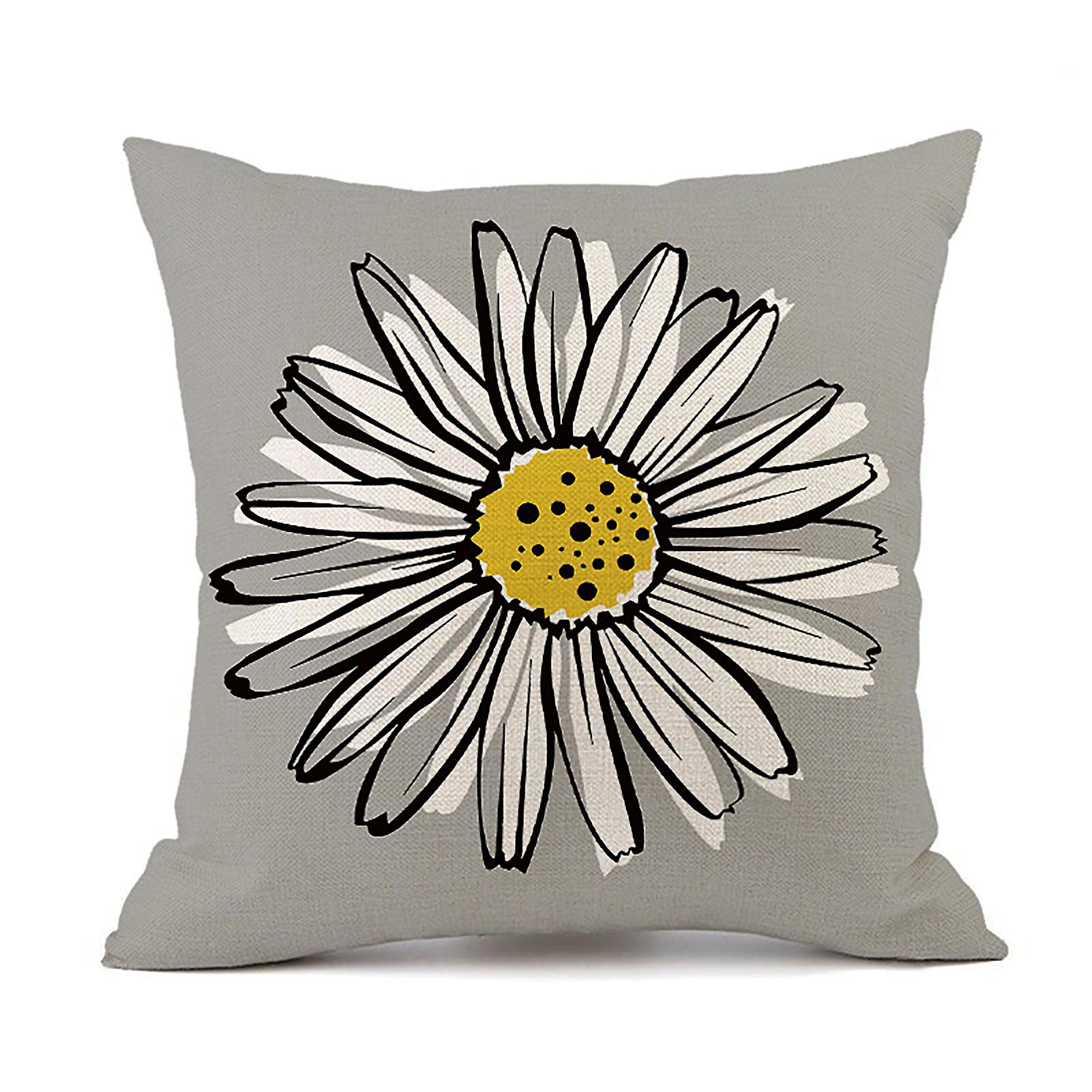 Pillow Covers For Sofa Car Bed Soft Linen Couch Pillow Covers For Sofa Bedroom Couch Home Use