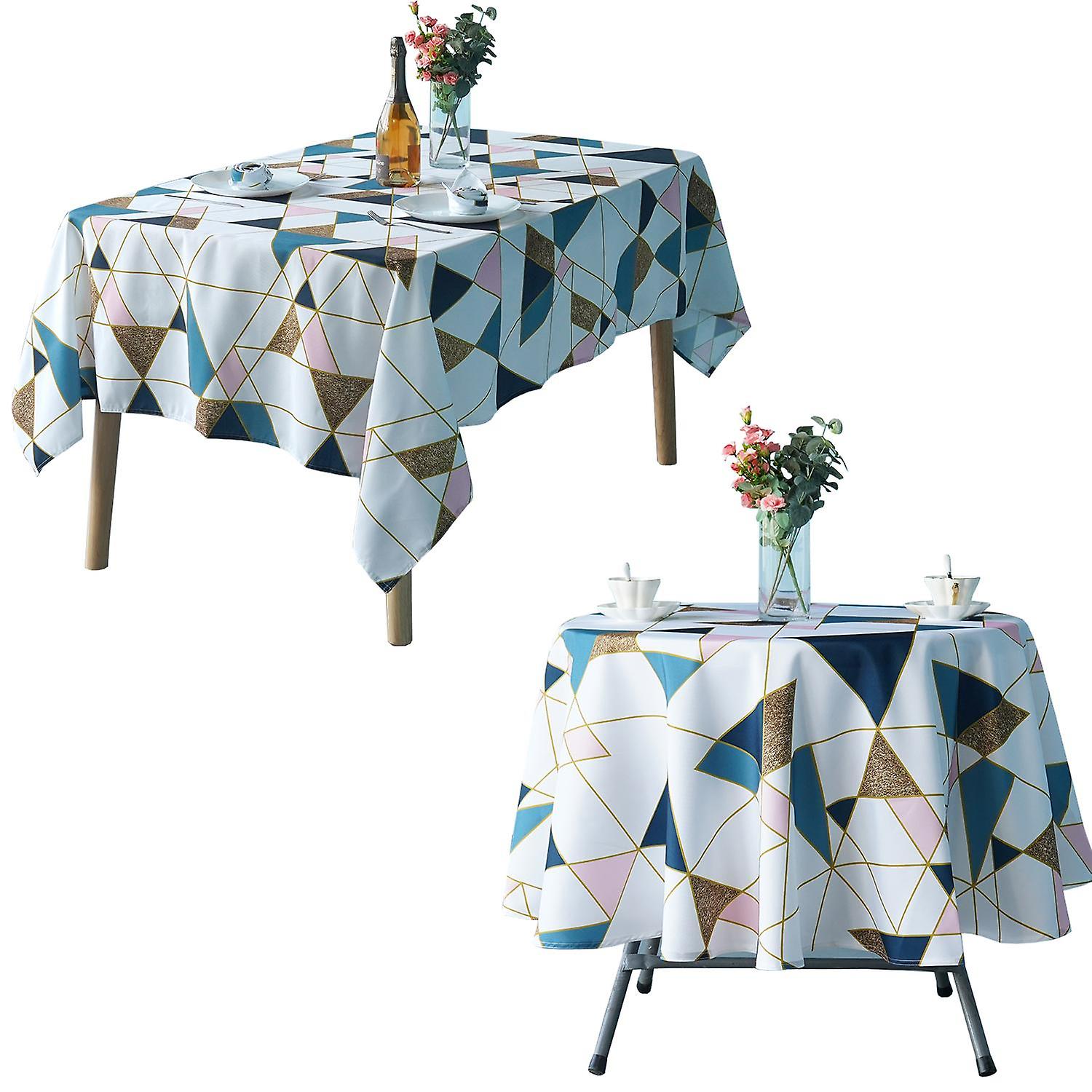 Round Rectangle Tablecloth Party Home Decor