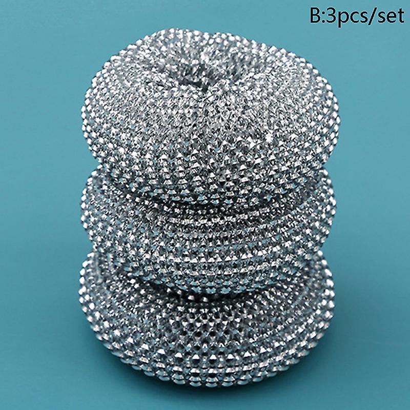 Kitchen Cleaning Ball Not Disassembled and Pot Brush