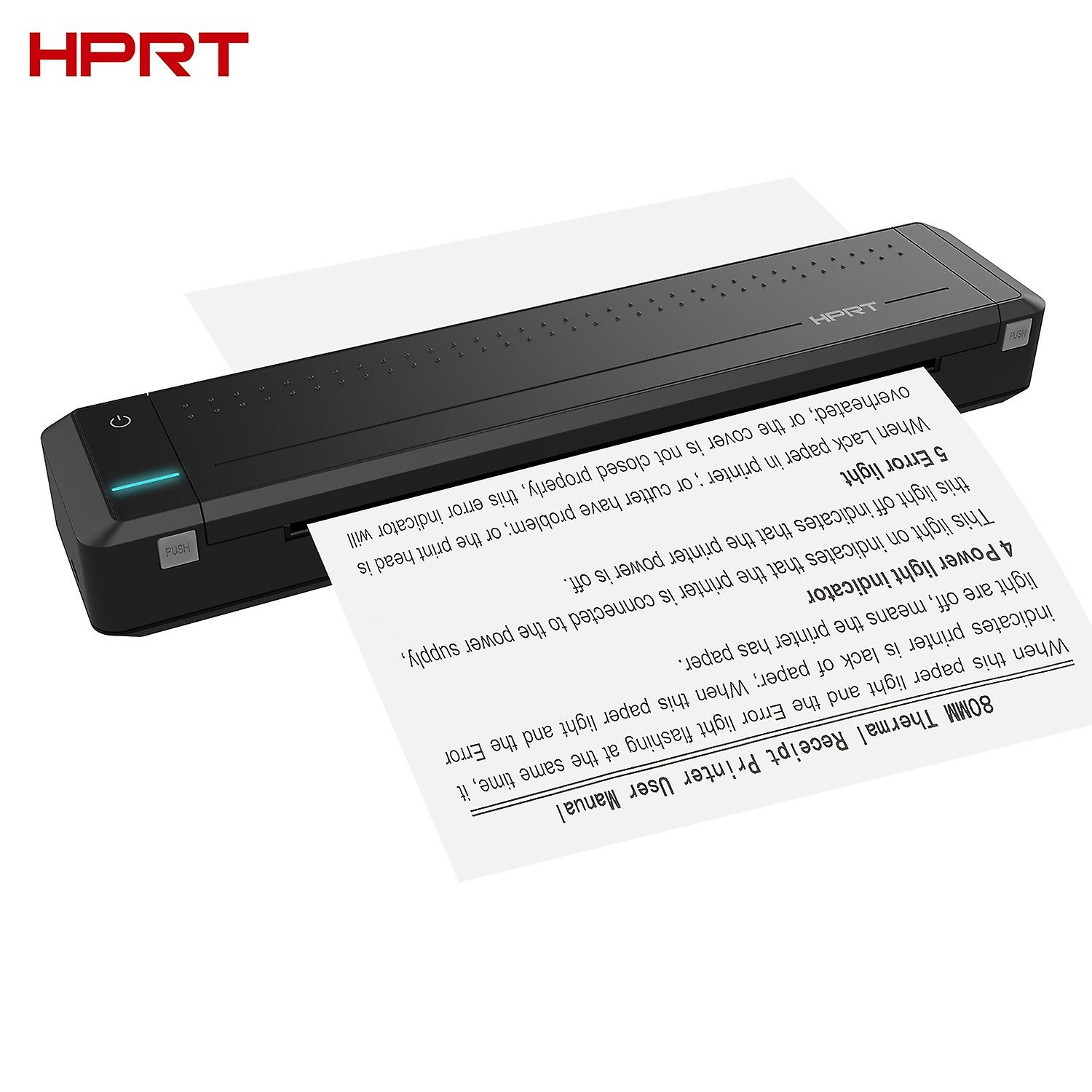 HPRT MT800Q A4 Portable Thermal Transfer Printer Wireless&USB Connect with Mobile Computer Support 8