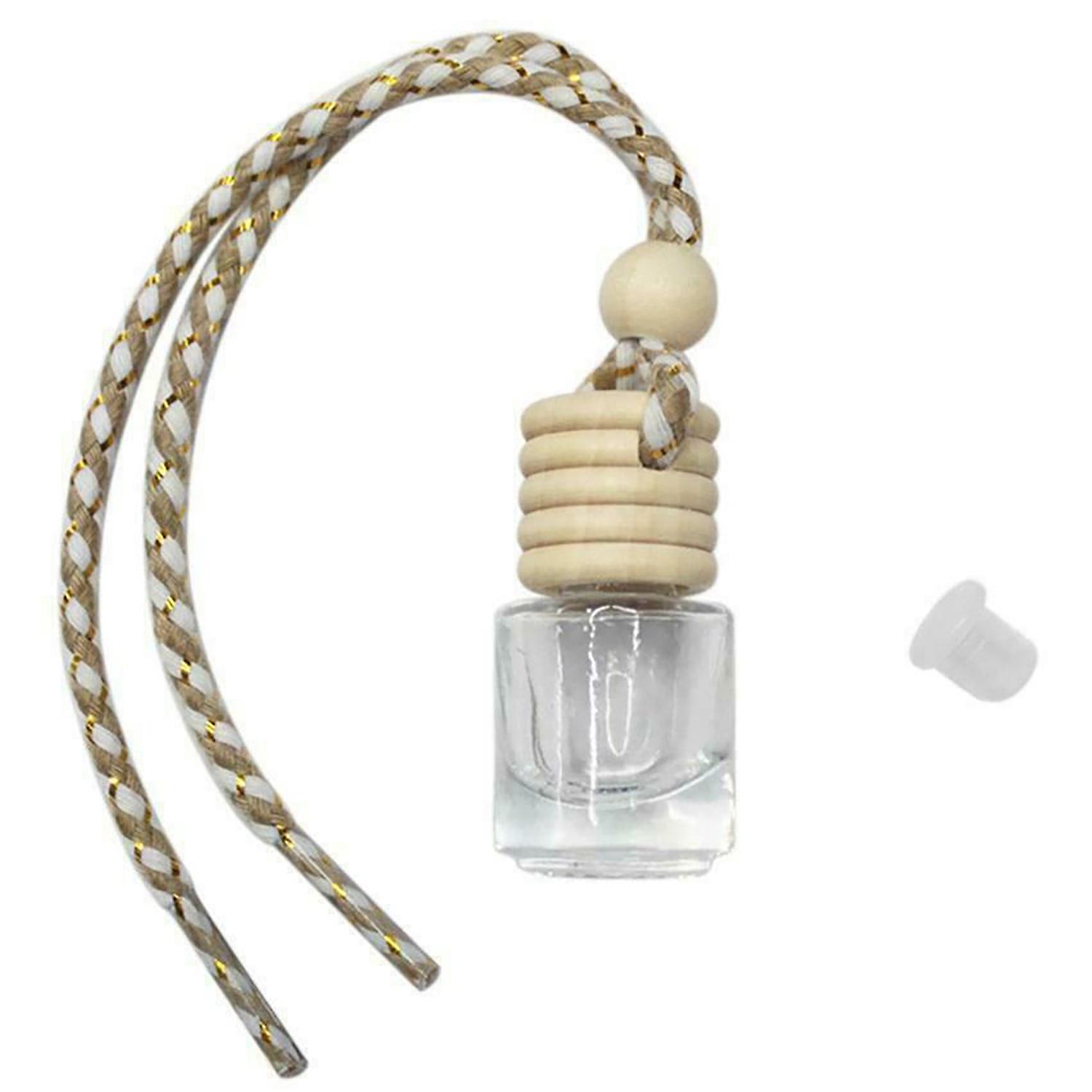 5ml Empty Perfume Diffuser Refillable Automobile Ornament Clear Car Perfume Empty Bottle Hanging Gla