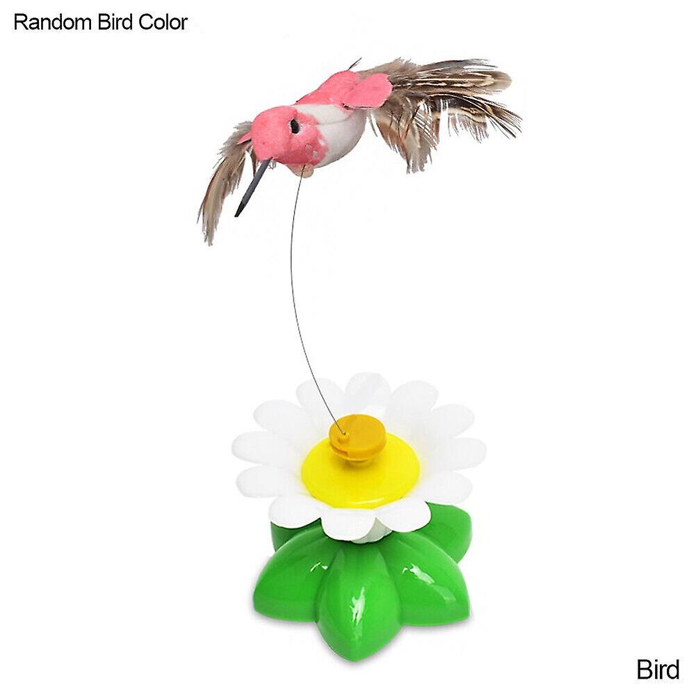 Automatic Electric Rotating Cat Toy Plastic Funny Pet Interactive Training Toys