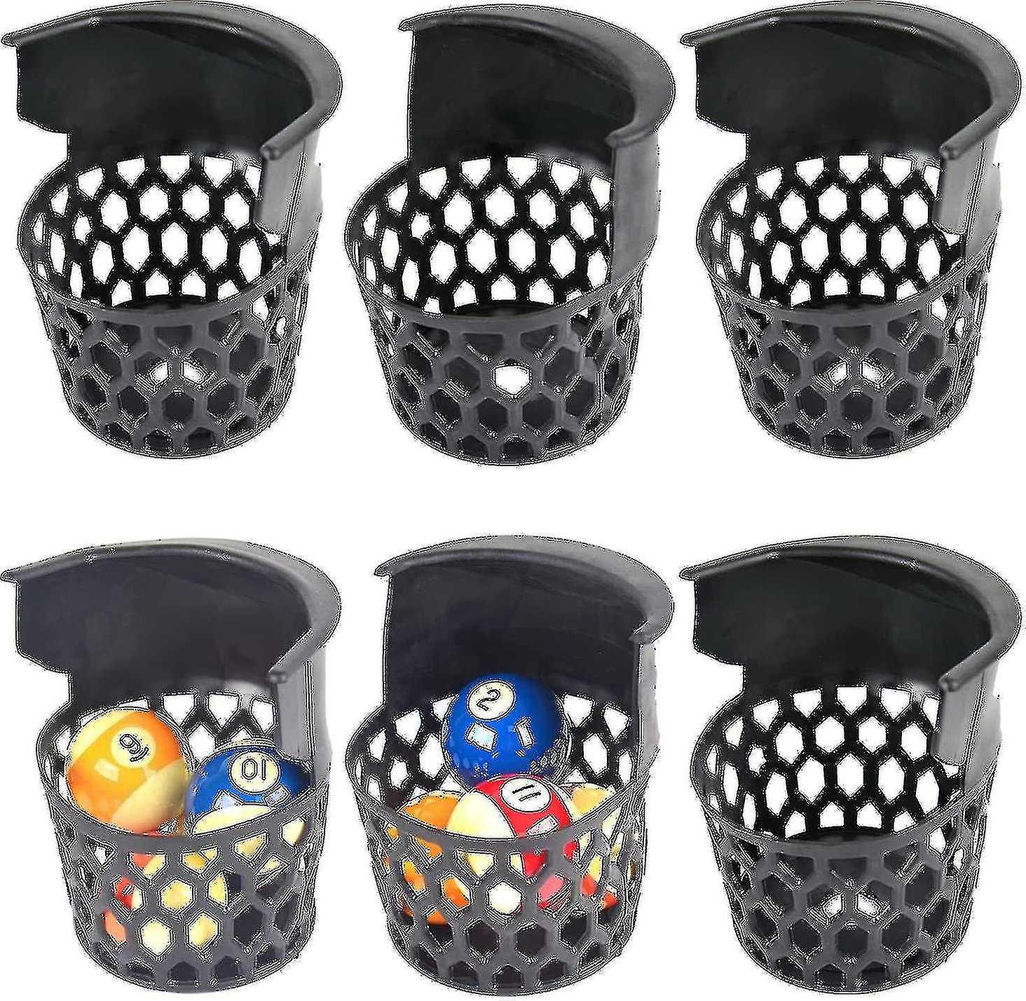 Pool Table Pockets Replacement Pockets For Billiard Table Set Of 6 Plastic Web Pockets