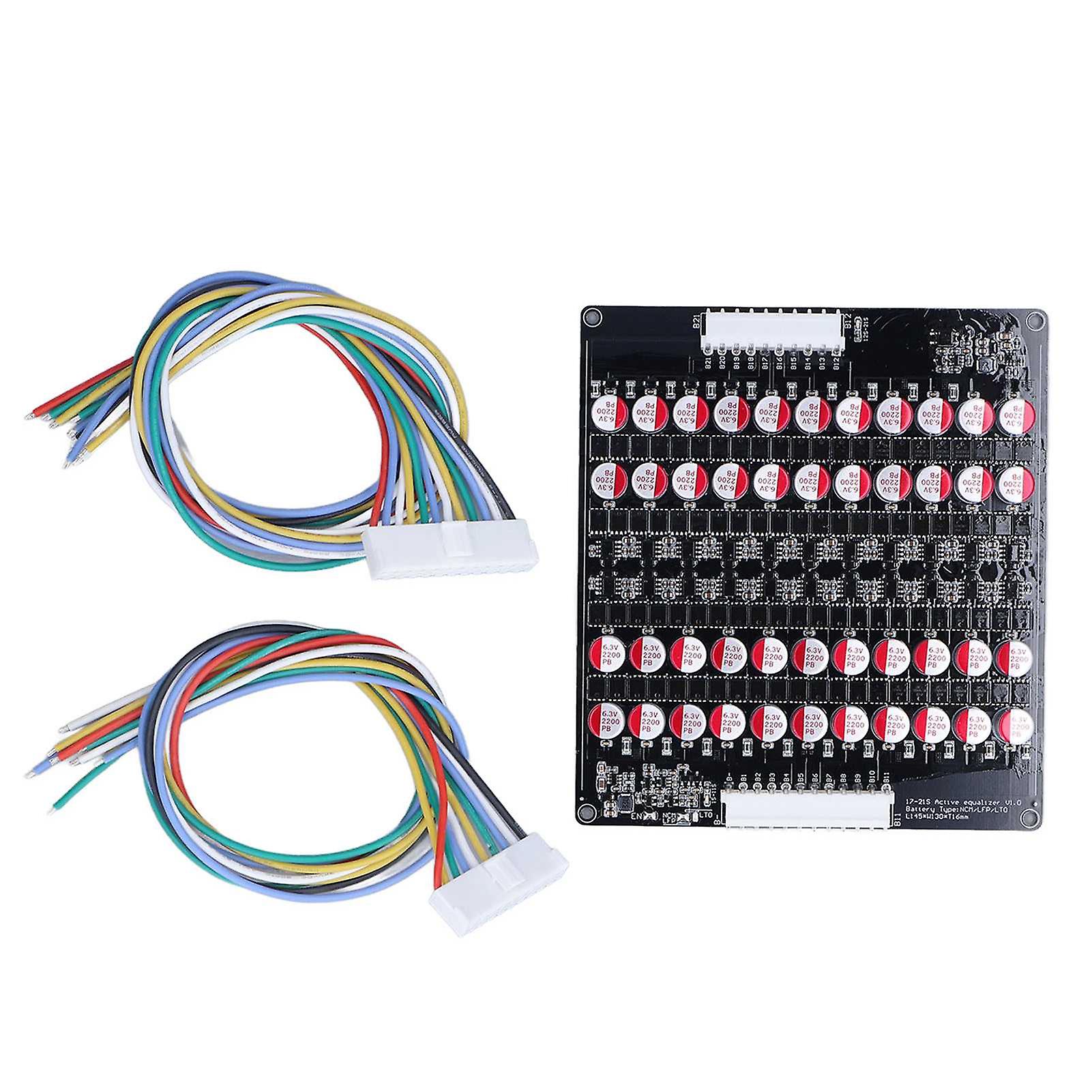 Battery Active Equalizer Universal LTO LFP Li Ion Cell Balancer Equalization Board 5A 17‑21S