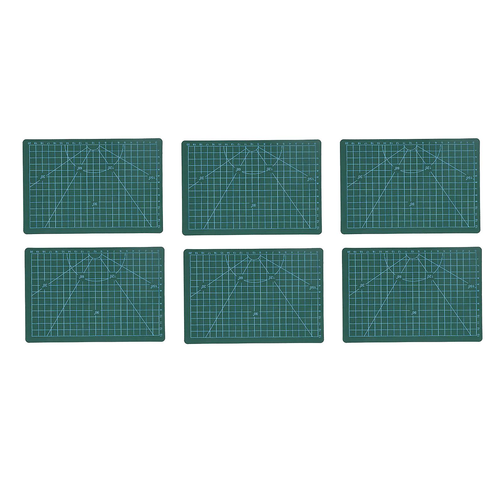 A5 PVC Self Healing Cutting Mat Board for DIY Craft Quilting Sewing, Durable Grid Board for Precise Cutting and Craft Projects