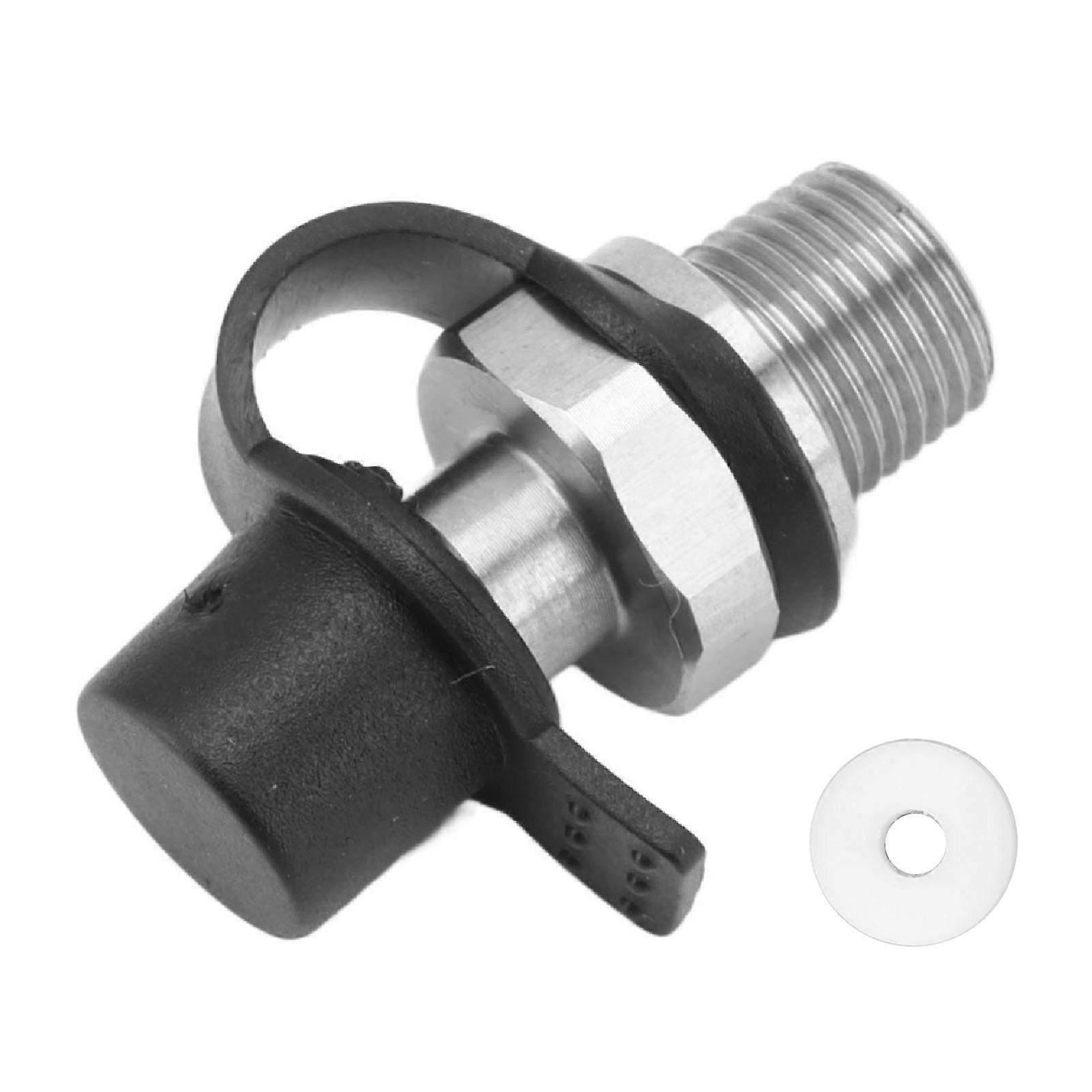 Male Thread CO2 Tank Refill Valve Connector 1/8NPT CO2 Cylinder Refill Valve Plug Adapter for Replacement