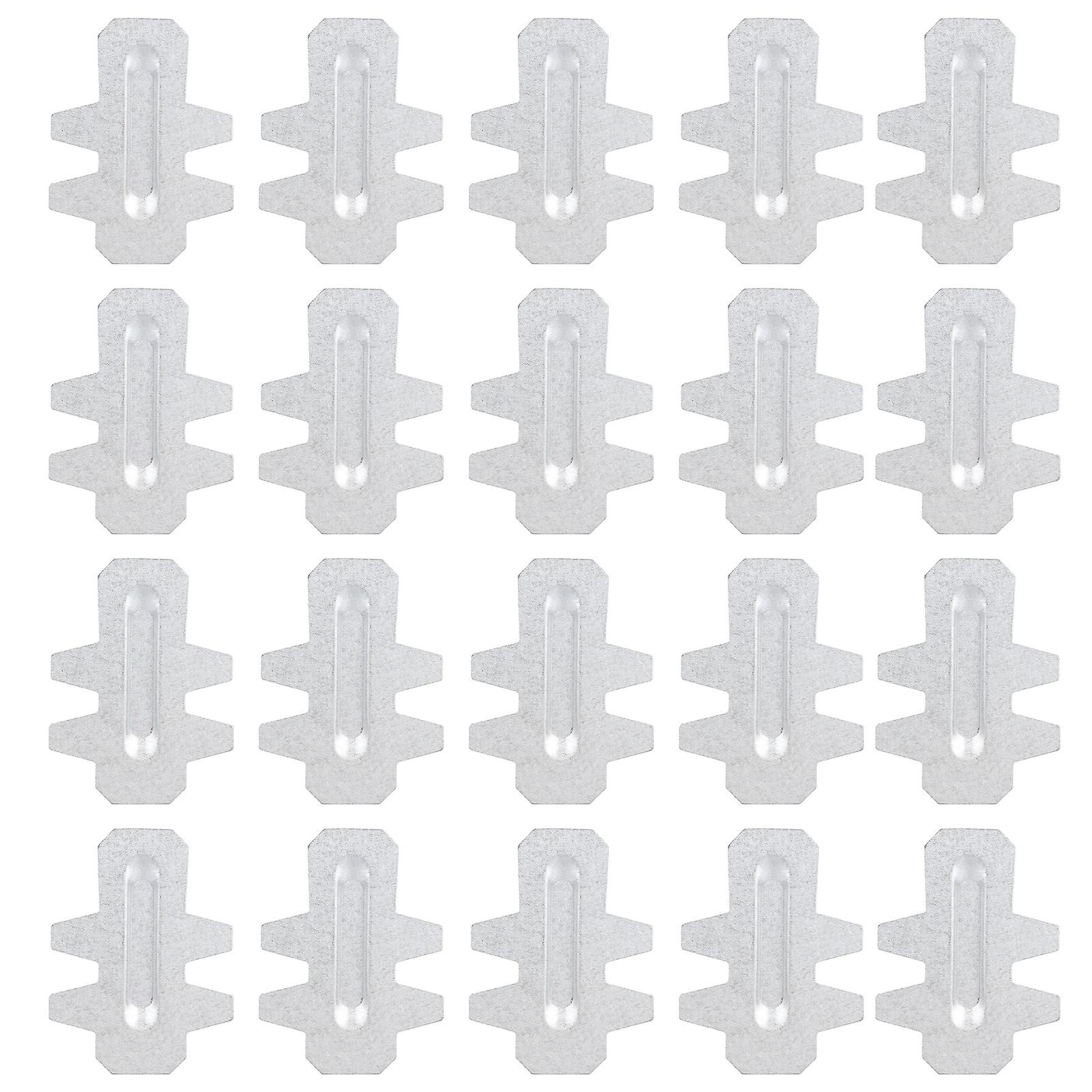 20PCS Rabbit Cage Accessories Snowflake Panel Inserts Durable Design Easy Installation High-Quality Material Essential for Farm Us