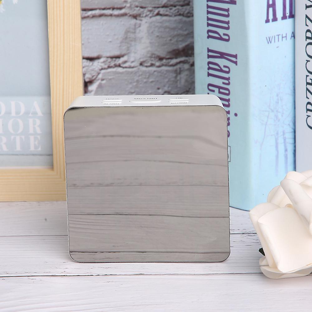 Multi-Functional Digital LED Alarm Clock with Makeup Mirror Timer