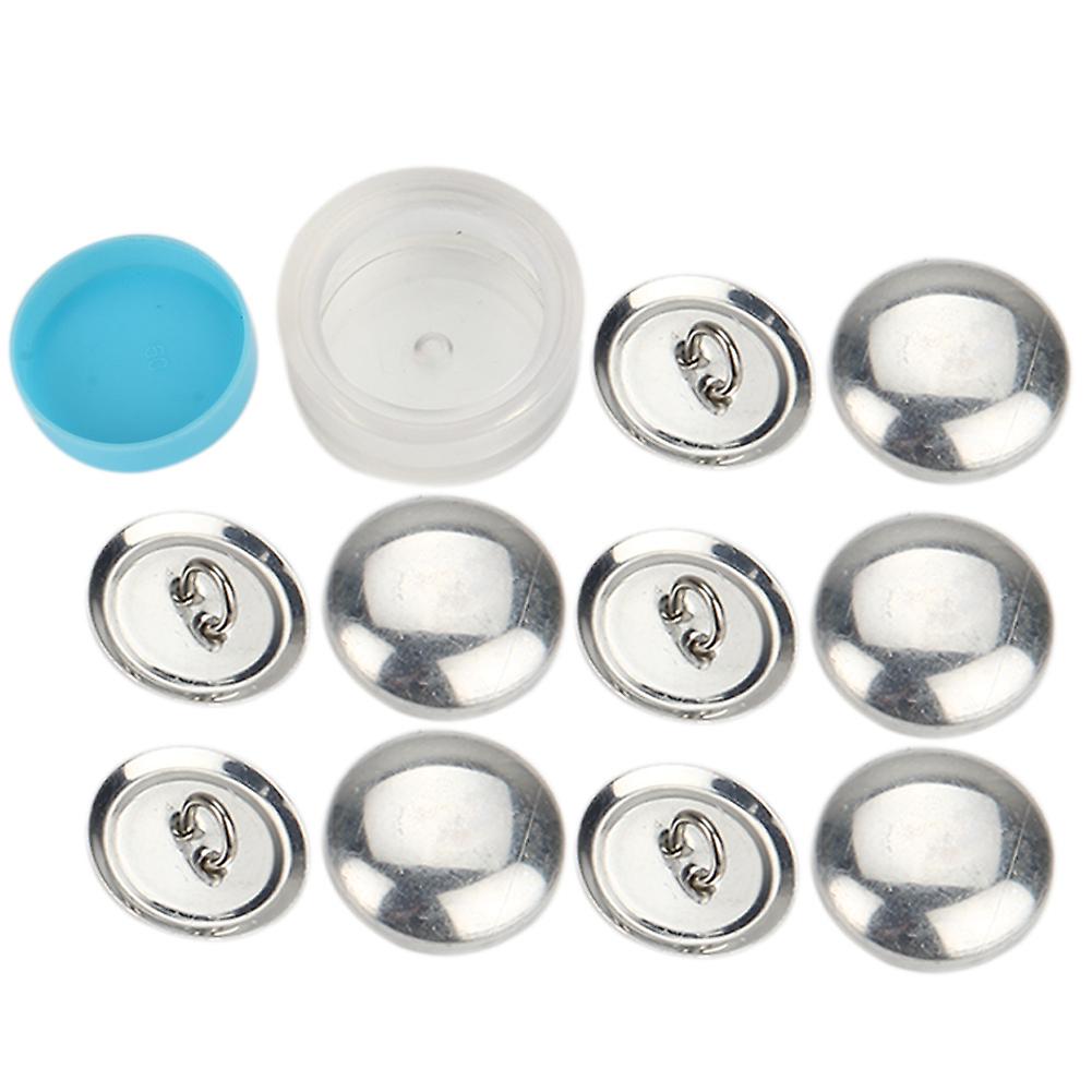 DIY Bag Cloth Buckle Kits Press Button Cloth Base Semi-finished Products with 1 Set Tools