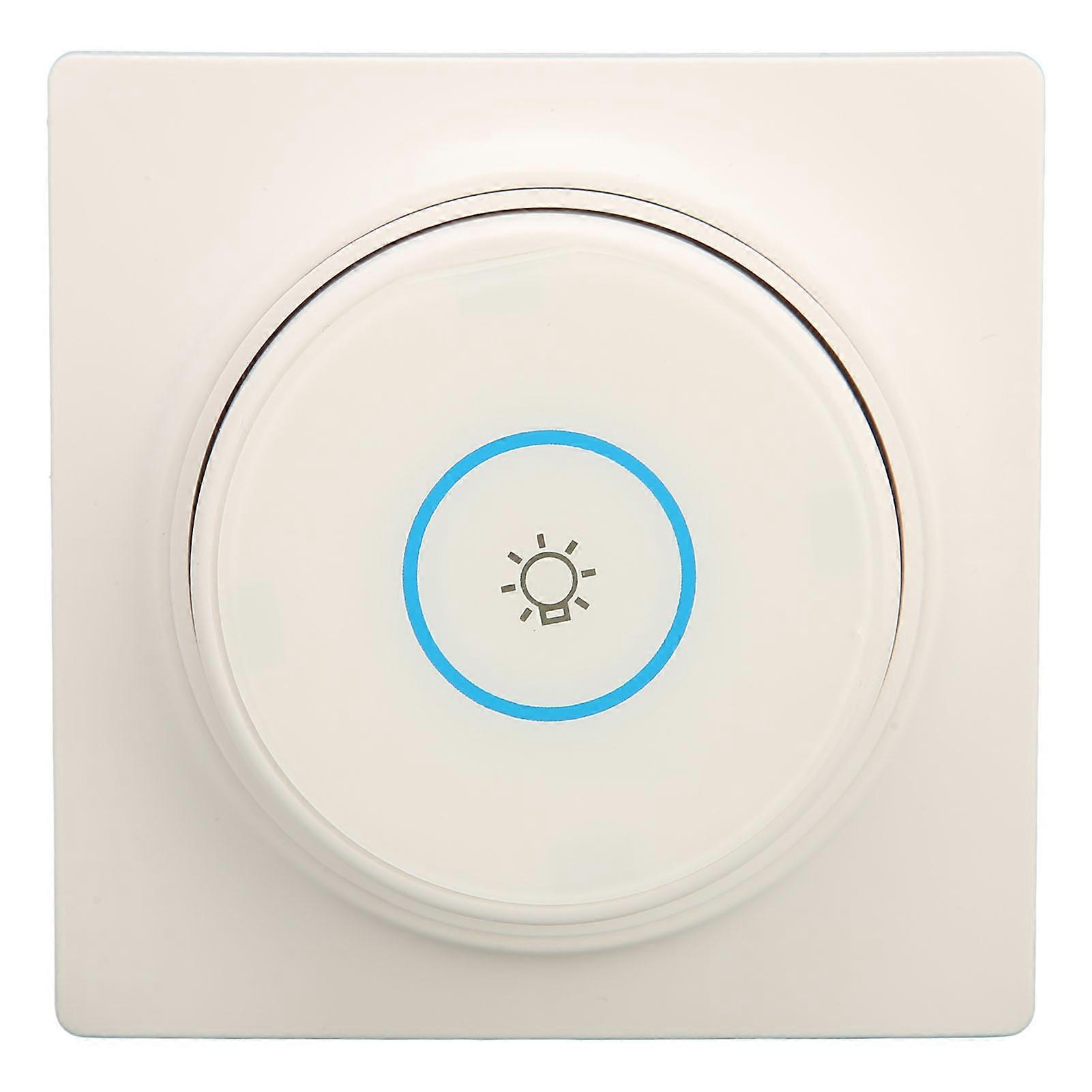 Wireless Light Switch Waterproof Self Powered Remote Control Wall Switch with Receiver for Lamp