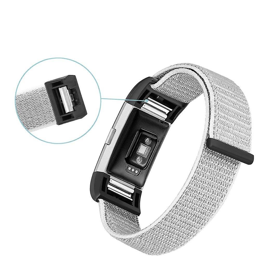 Nylon Loop Closure Watch Band for Fitbit Charge 4/3