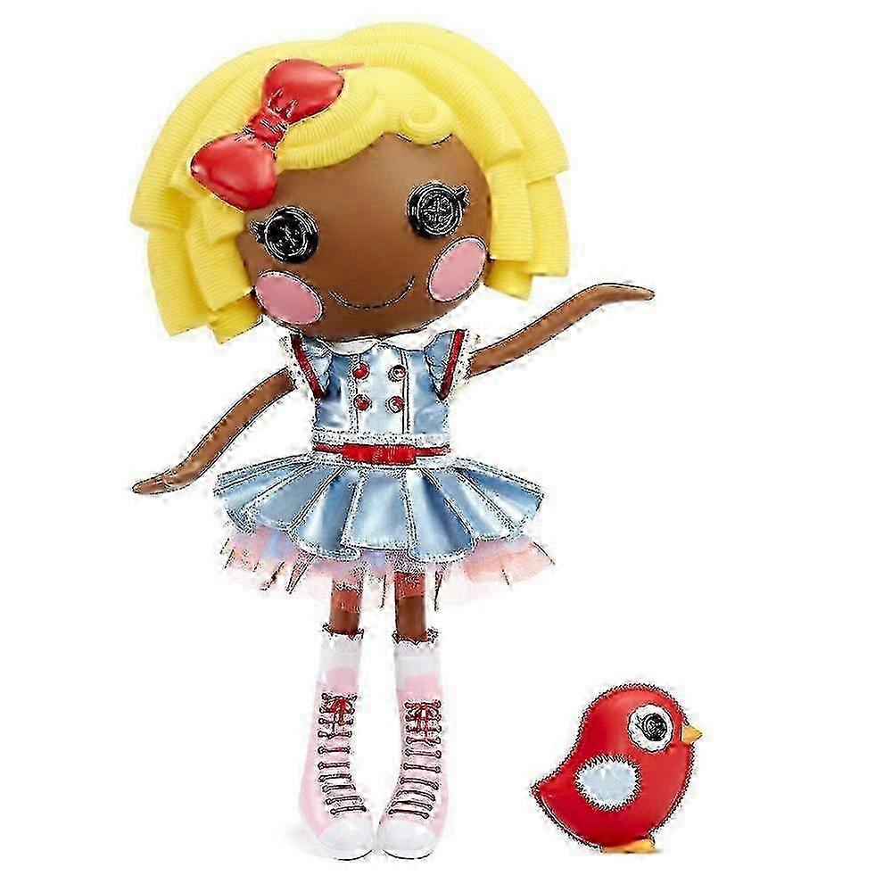Lalaloopsy دمية دوت ستارلايت مع مجموعة لعب الطيور الأليفة ، دمية رائد فضاء مستوحاة من الجذع ، 1 Ea