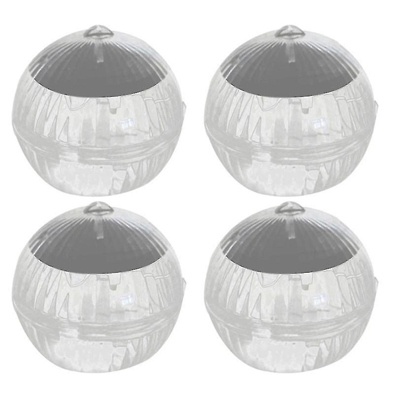 4pcs Solarkugel Laterne