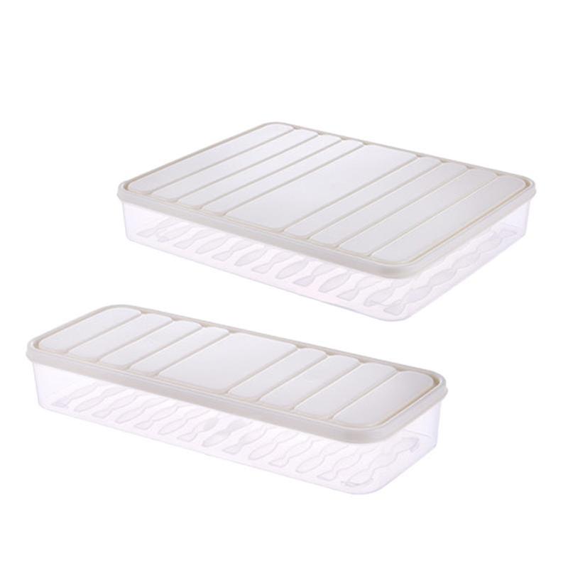 2pcs Sealed Crisper Refrigerator