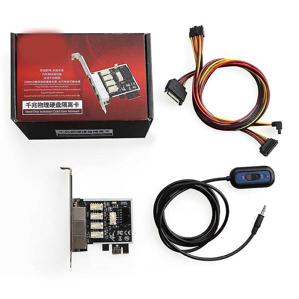 Gigabit Physical Hard Disk Isolation Card 1000m/s (txb168)