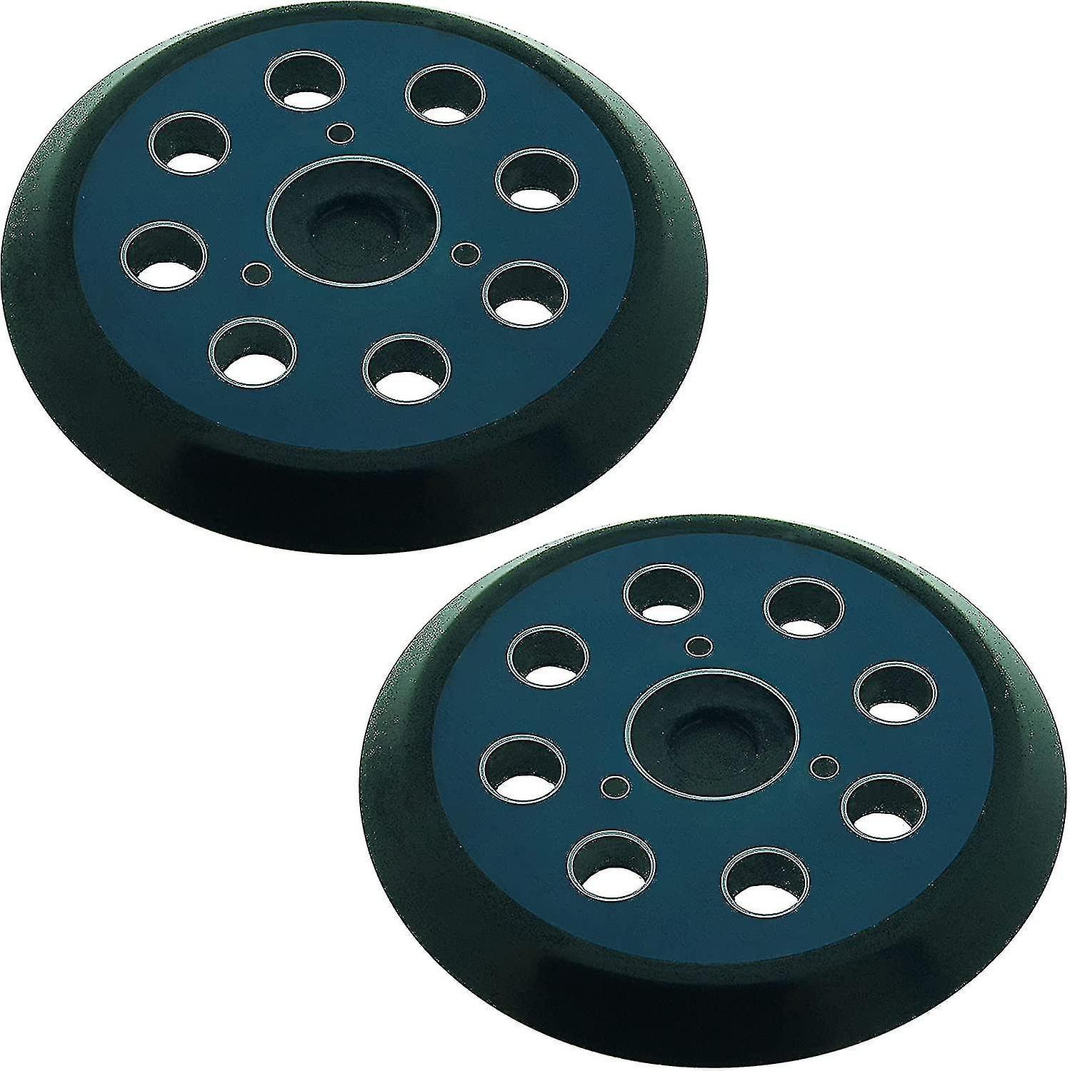 MIYUANGKJ 2-Pack 5" Random Orbital Sander Pads - Hook & Loop Replacement For Makita BO5010, DeWalt DW420/DW423 & More