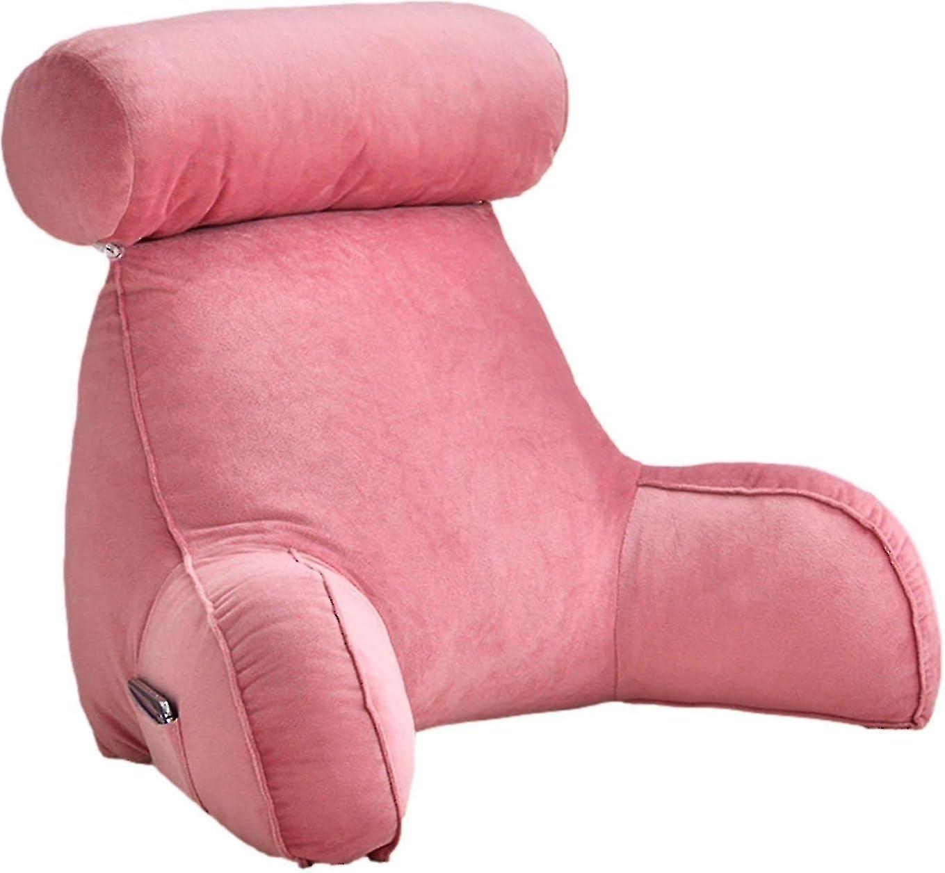 Reading Pillow, Backrest Pillow,back Rest Pillow For Sitting In Bed,large Adult Backrest With Arms,s