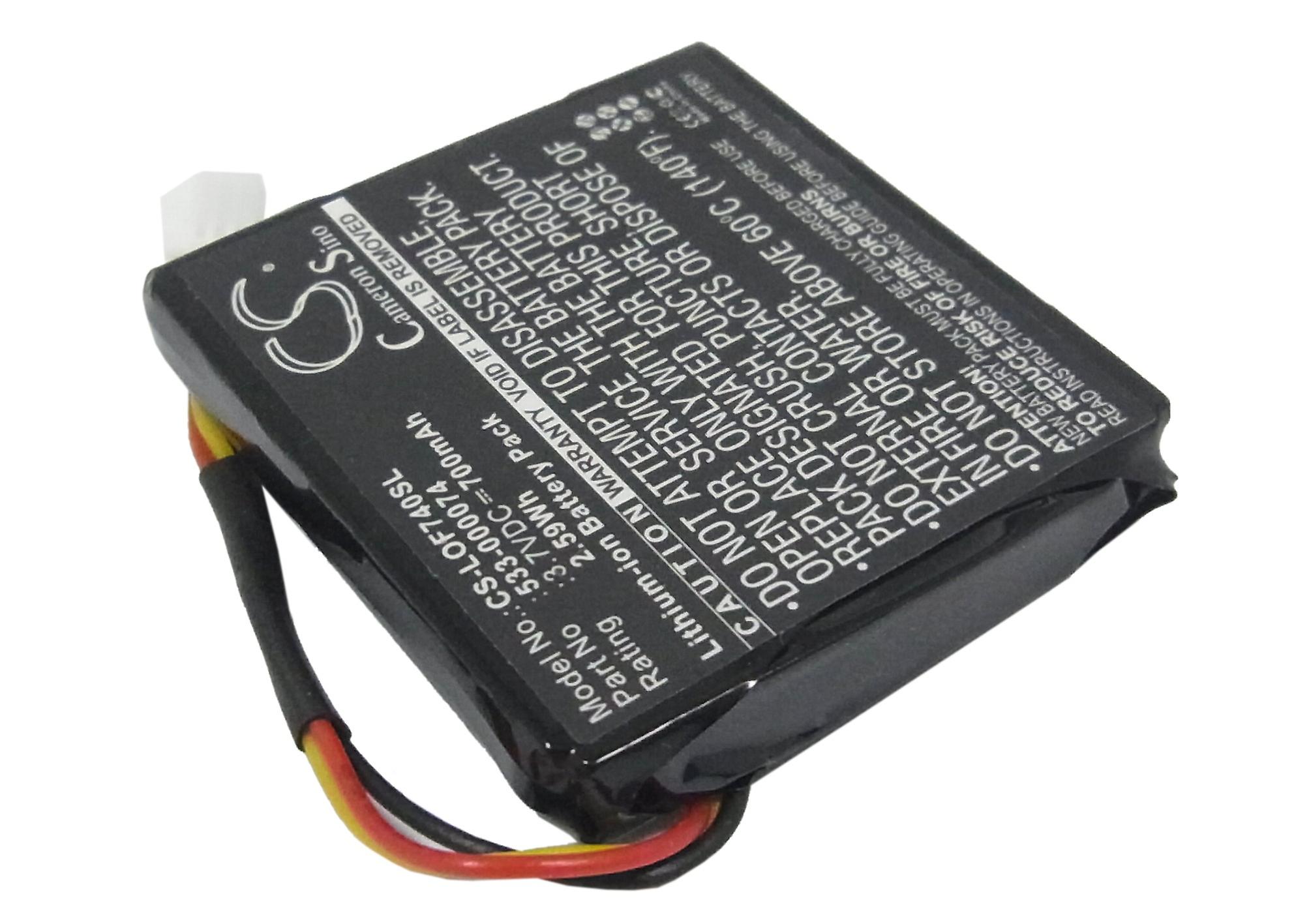 Batteria estesa agli ioni di litio per collari