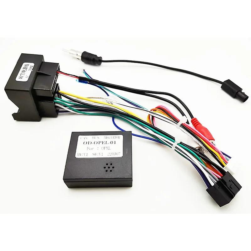 CANBUS Adapter Decoder 16 Pin to Quad Lock Connector Car Cable for Opel Astra Corsa Antara Vectra